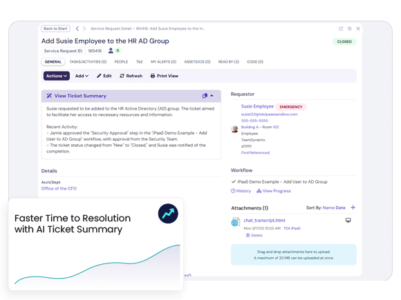 Ticketyx AI Ticket Summary