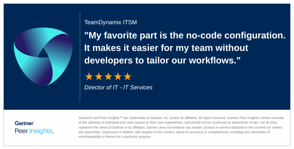 servicenow alternative gartner ITSM